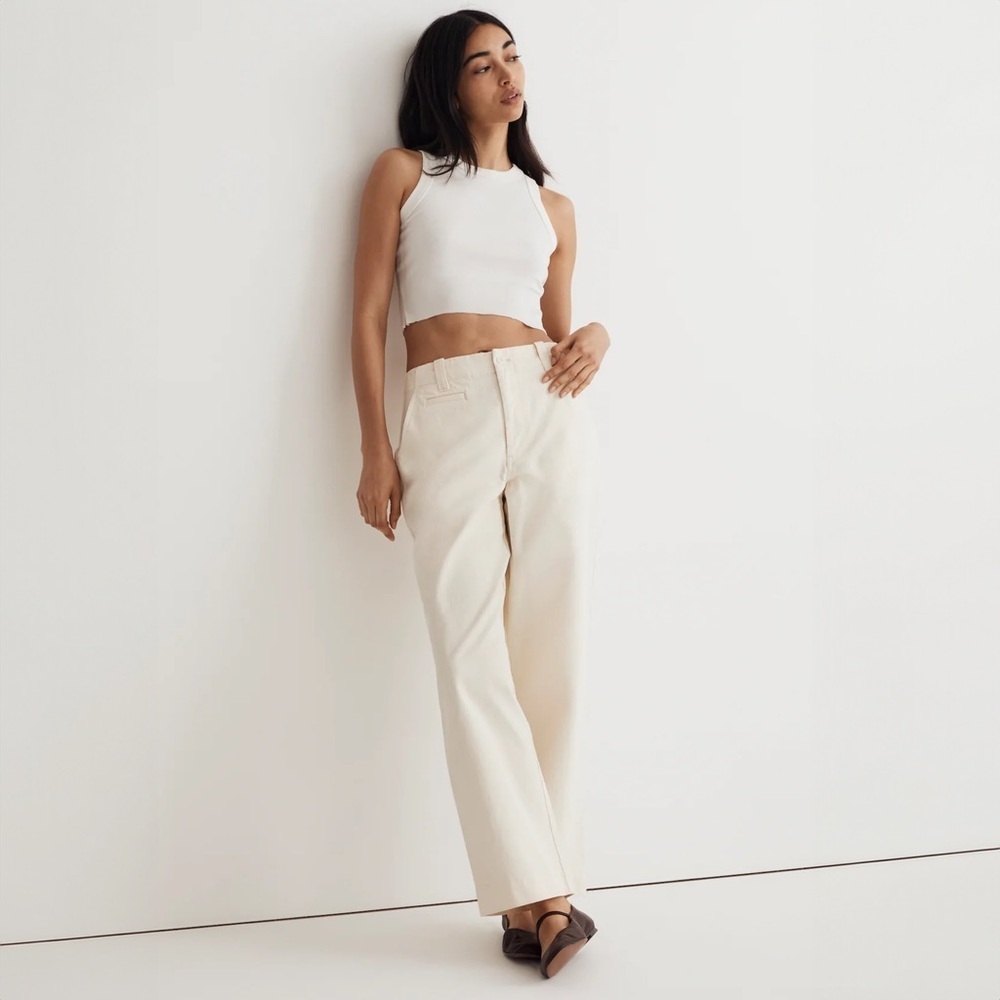 Madewell - Relaxed Chino Pants - Antique Cream